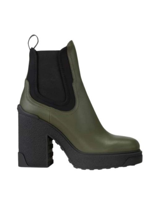 Moncler Black Heeled Boots