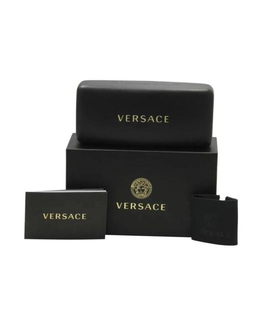 Lunettes de soleil Versace en coloris Black