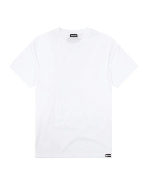 DSquared² T-shirts,icon schwarz/weiß t-shirt in White für Herren