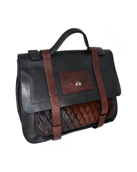 La Martina Black Handbags