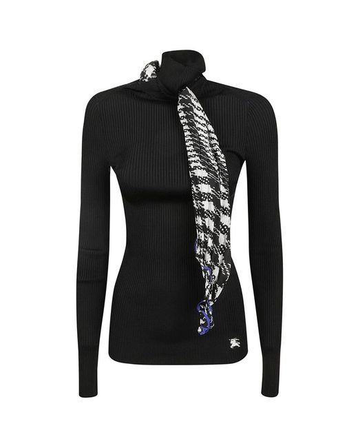 Burberry Black Turtlenecks
