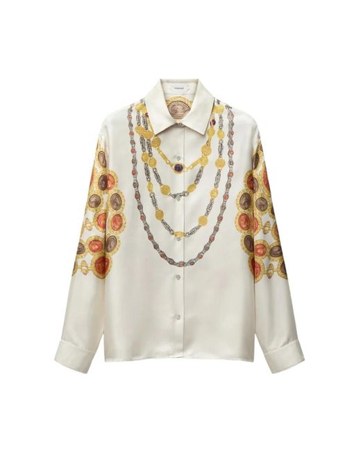 Versace White Shirts