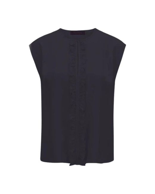 Max Mara Blue Blouses