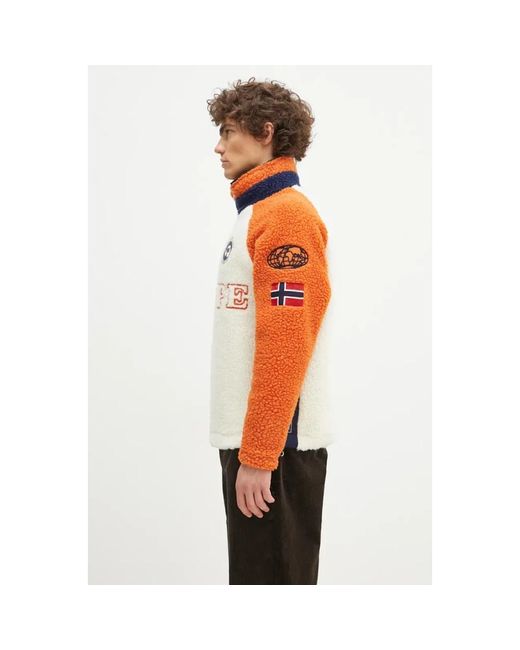 Napapijri Zip-Throughs in het Red voor heren