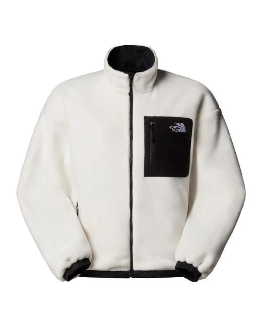 The North Face Fleece Jackets in het White
