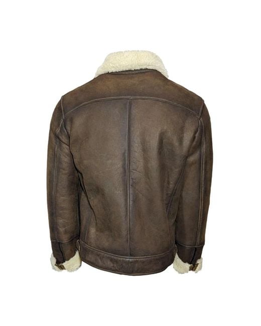 L.b.m. 1911 Green Leather Jackets for men