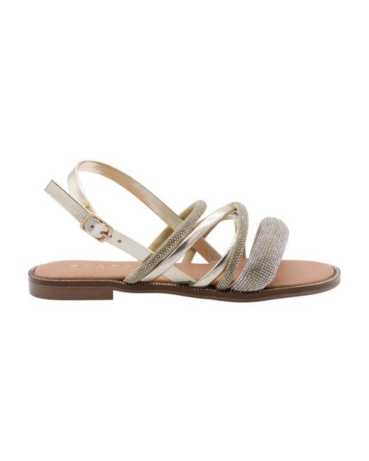 Scapa Yellow Flat Sandals