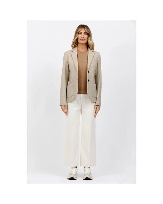 Circolo 1901 Natural Strukturierte jacke
