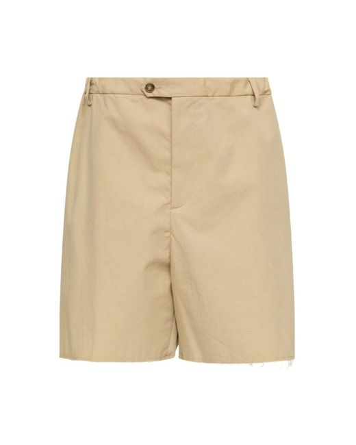 MM6 by Maison Margiela Natural Casual Shorts