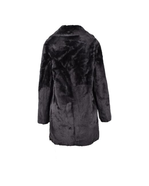 Kiton Faux Fur & Shearling Jackets in het Black