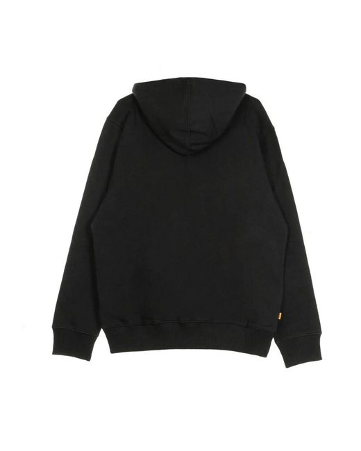 Timberland Kern logo hoodie schwarz/weiß in Black für Herren