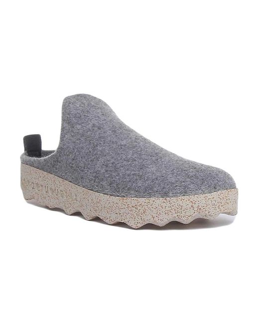ASPORTUGUESAS Gray Slippers