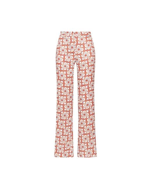 Maliparmi Pink Wide Trousers