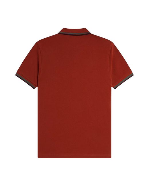 Polo Shirts Fred Perry pour homme en coloris Red