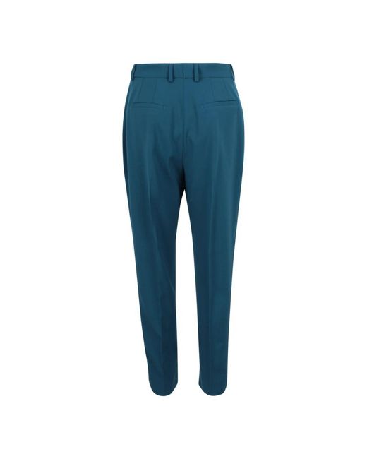 Dolce & Gabbana Blue Cropped Trousers