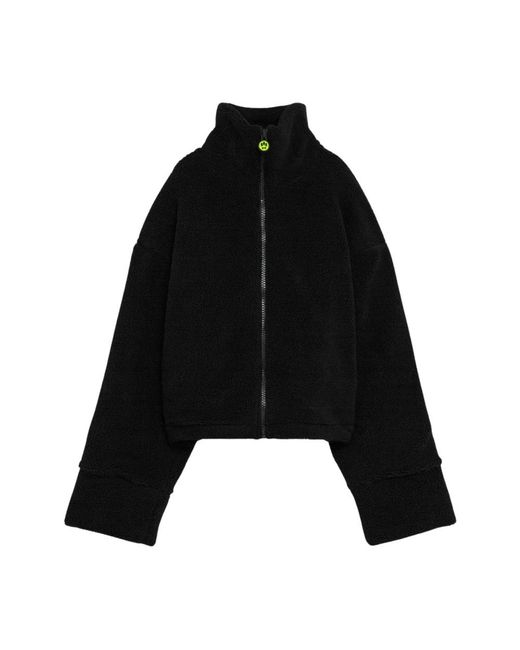 Barrow Hoodies & Sweatvesten ,Zwart ,Polyester Ecofur Jacket in het Black