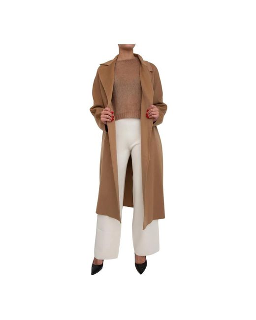 Max Mara White Round-Neck Knitwear