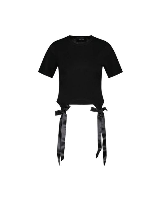 Simone Rocha Black T-Shirts