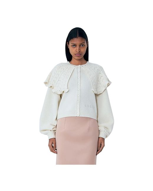 Chloé Gray Cardigans