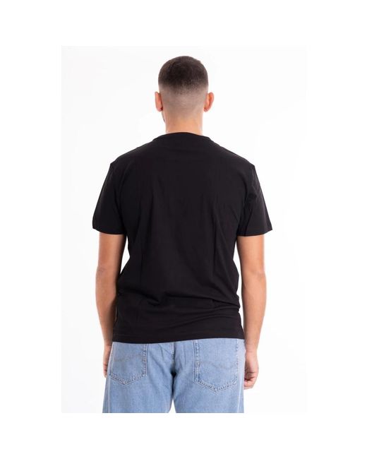 EA7 Casual logo t-shirt in Black für Herren