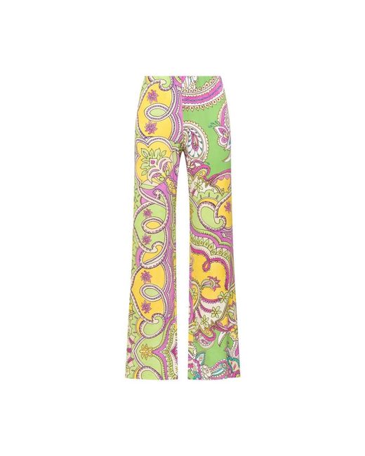 Maliparmi Yellow Wide Trousers