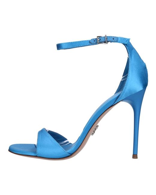 Sergio Levantesi Blue High Heel Sandals