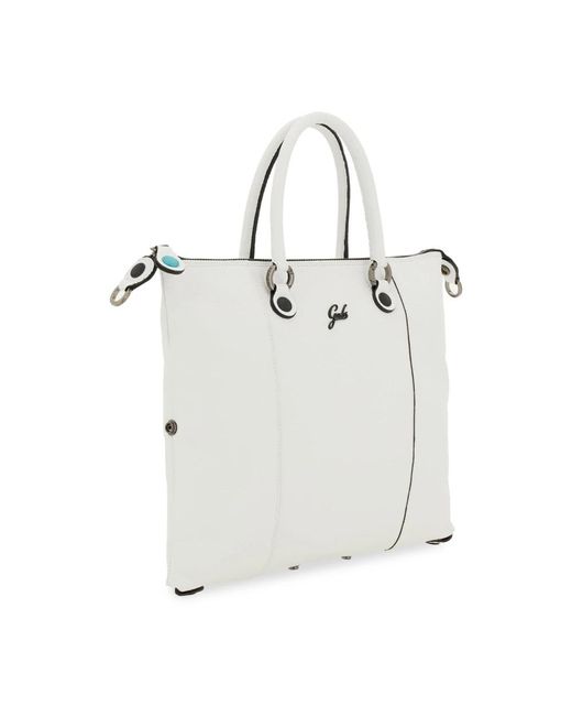 Gabs White Wandelbare Weiße Shopper Tote Rucksack