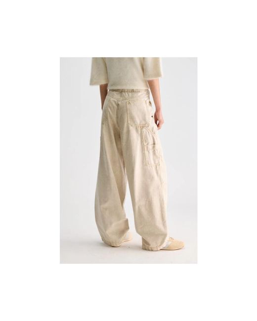 Bellerose Pantalon Phantom in het Natural
