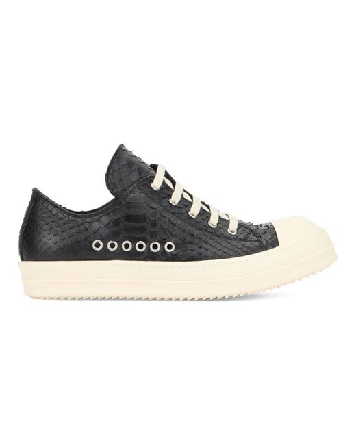 Rick Owens Black Sneakers for men