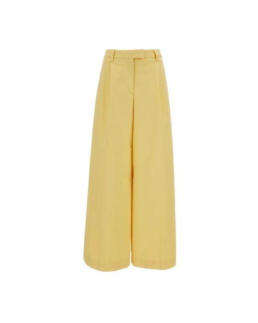 Thelatest Yellow Wide Trousers