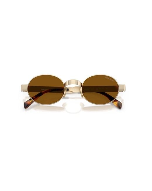 Miu Miu Brown Sunglasses