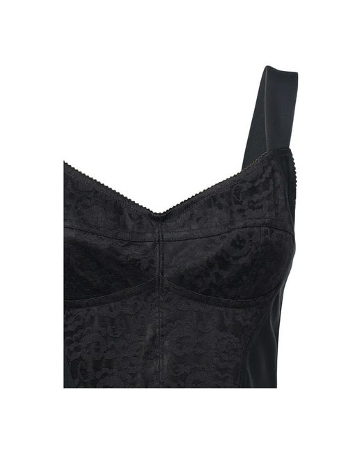 Dolce & Gabbana Black Short Dresses