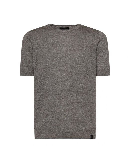 Fay Gray Round-Neck Knitwear for men