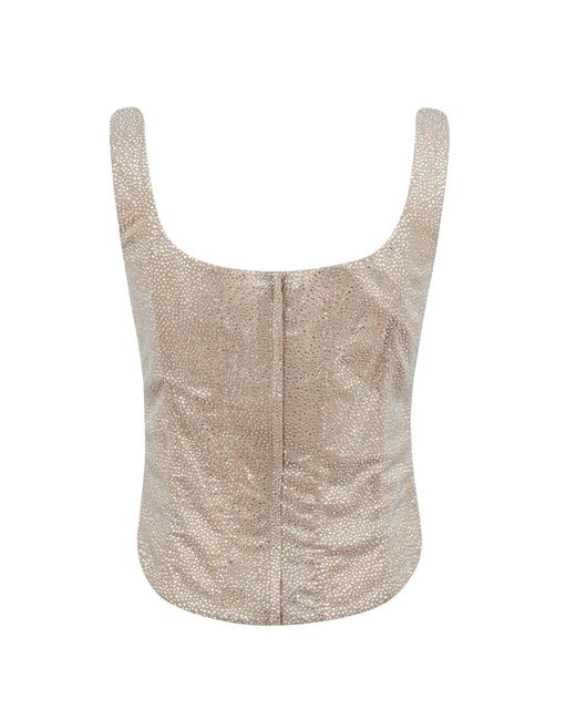 GIUSEPPE DI MORABITO Sleeveless Tops in het Gray