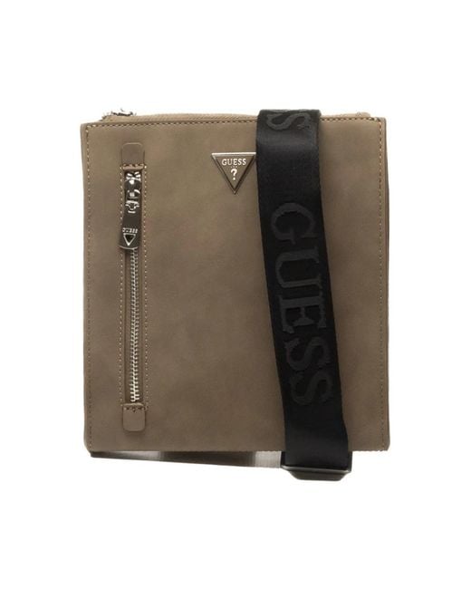 Guess Green Cross Body Bags for men