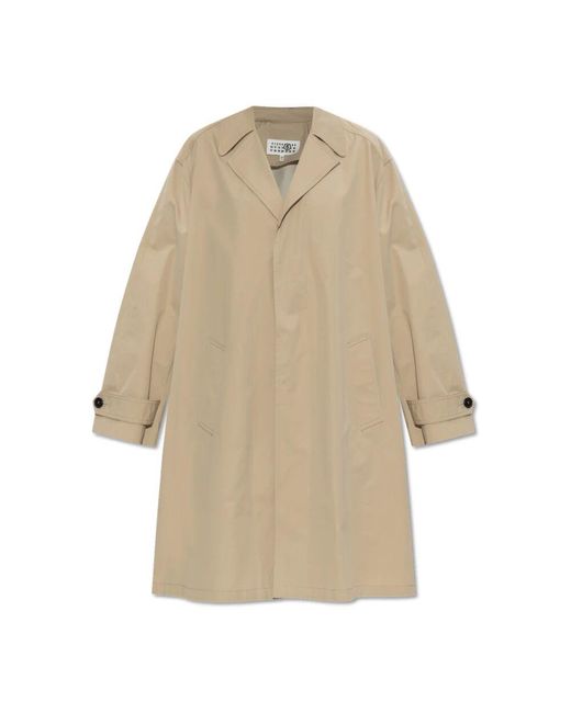 MM6 by Maison Martin Margiela Natural Baumwollmantel