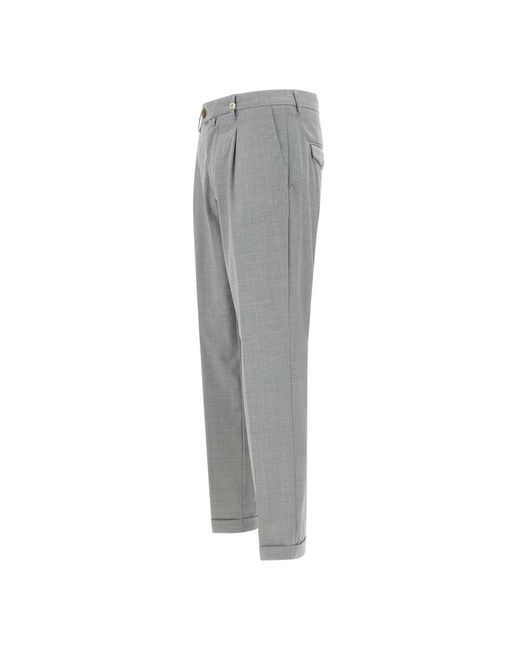 Myths Gray Suit Trousers for men