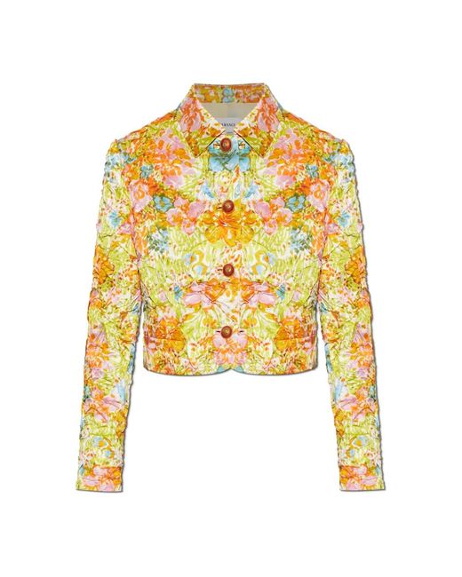 Light Jackets Versace de color Yellow