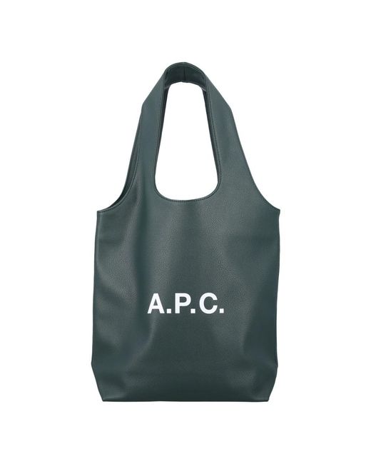A.P.C. Tote Bags in het Green