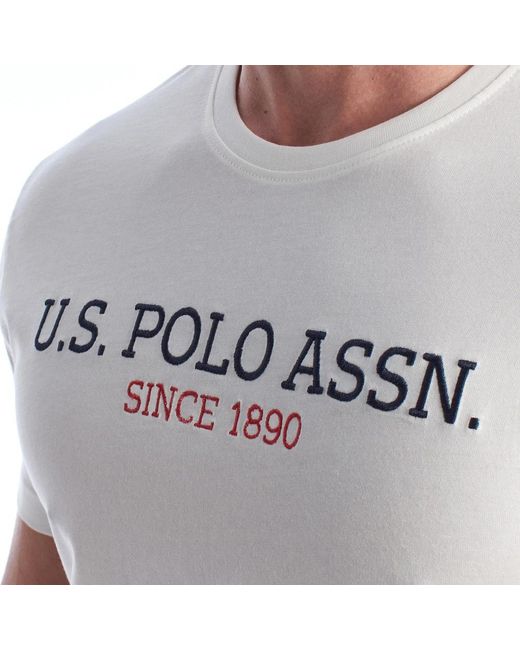 U.S. POLO ASSN. White T-Shirts for men
