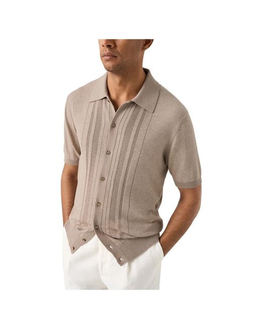 Eton of Sweden Brown Short Sleeve Shirts for men
