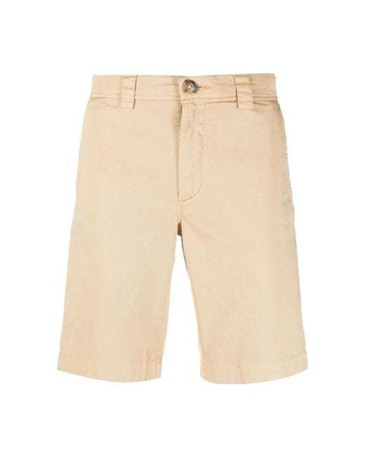 Woolrich Natural Casual Shorts for men