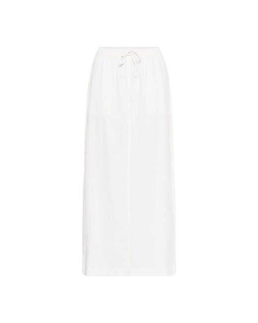 Kaffe Midi Skirts in het White
