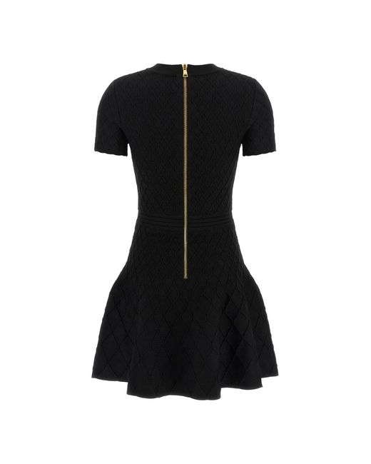 Balmain Black Short Dresses