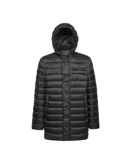 Geox Jassen ,Zwart ,Polyester M Warrens Donsjas in het Black voor heren