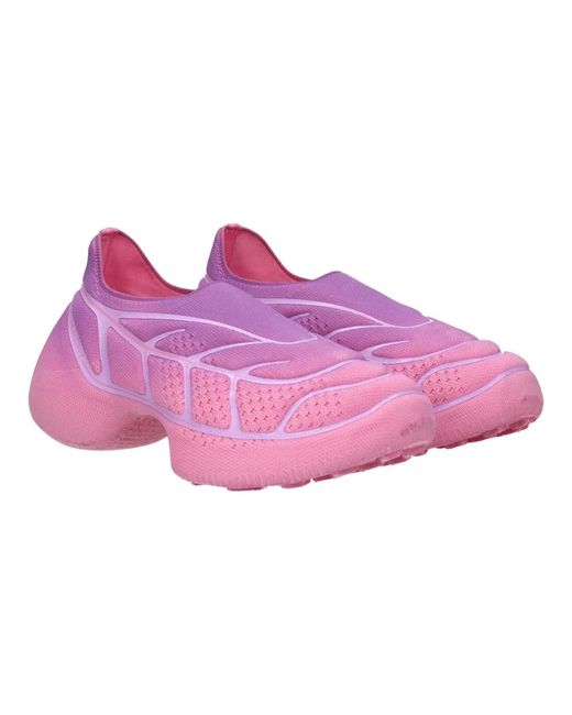 Givenchy Purple Rosa Stoff Sporty Glam Sneakers