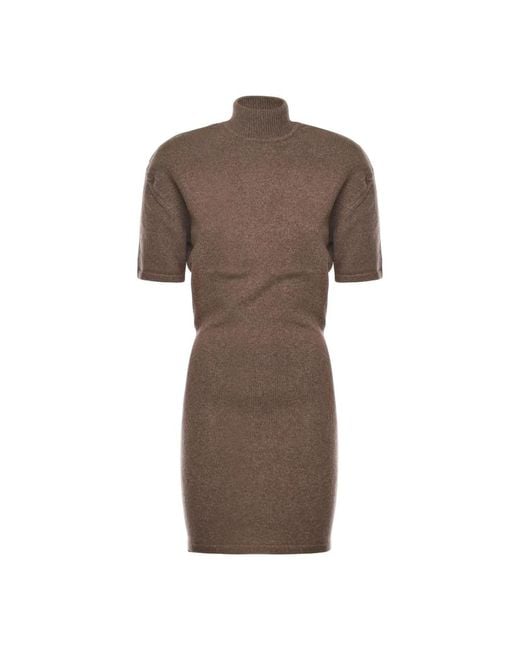 Knitted Dresses Jacquemus de color Brown