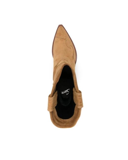 Sonora Boots Brown Kamel santa clara stilvolles modell