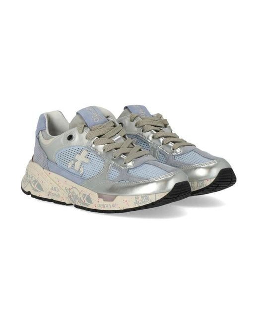 Premiata Blue Sneakers