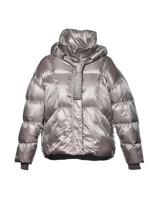 Baldinini Down Jacket in het Gray